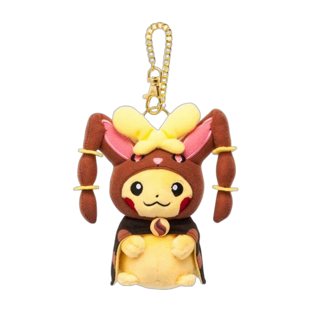 Pokémon Center 2016 Poncho Pikachu #2 Mega Lopunny Pikachu Mascot Keychain