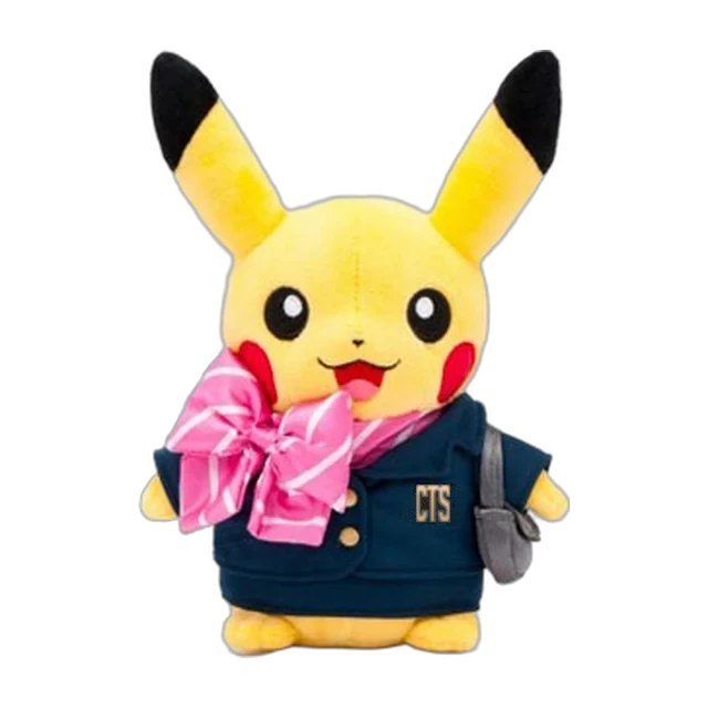 Pokémon Store 2015 New Chitose Airport Flight Attendant Pikachu Plush
