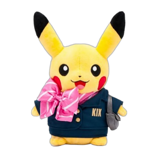 Pokémon Center 2015 Osaka Kansai Airport Flight Attendant Pikachu Plush