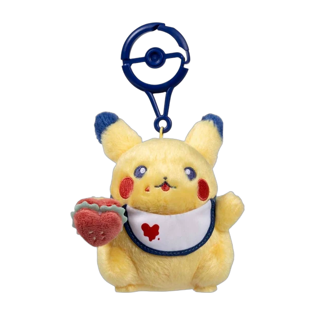 Pokémon Center 2025 PIKACHU DINER Burger Pikachu Mascot Keychain