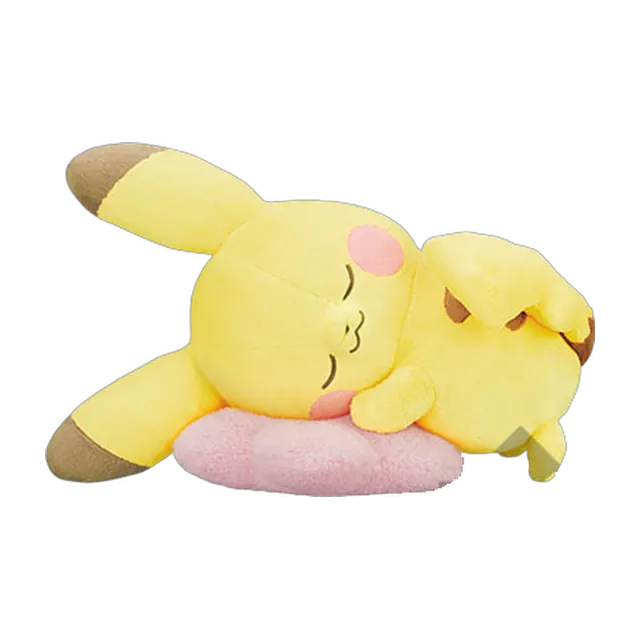 Banpresto 2019 Pokémon Collection Lottery Holiday Night Sleepy Pikachu Large Plush