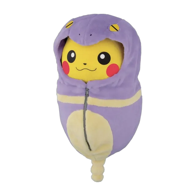 Banpresto 2015 Ichiban Kuji Pikachu Sleeping Bag Collection Pikachu in Ekans Sleeping Bag Large Plush