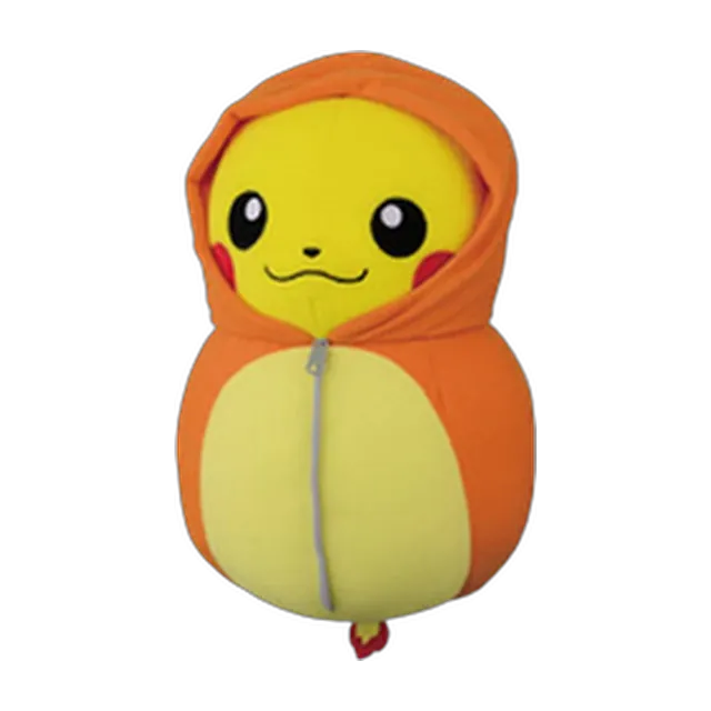 Banpresto 2016 Nebukuro Collection Pikachu in Charmander Sleeping Bag Large Plush