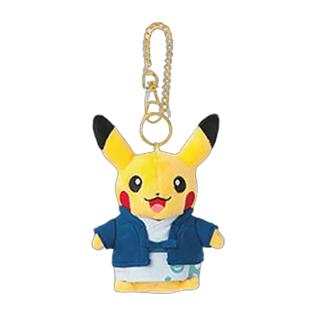 Pokémon Store 2015 Oita Yukata Pikachu Mascot Keychain
