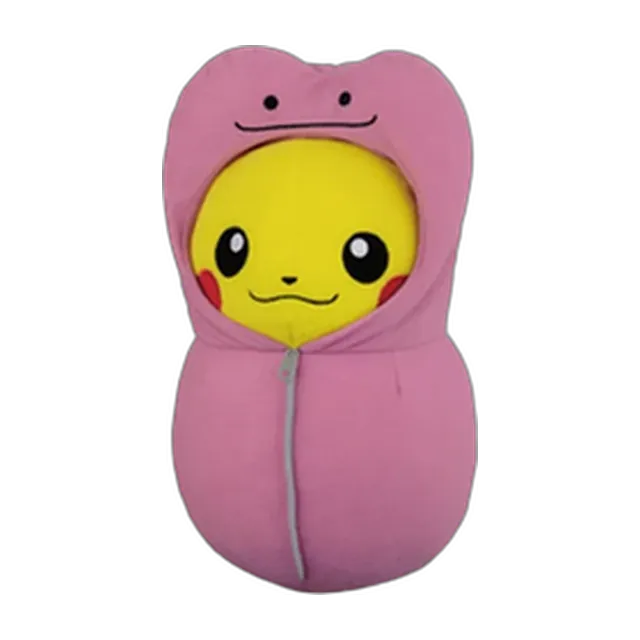 Banpresto 2016 Nebukuro Collection Pikachu in Ditto Sleeping Bag Large Plush
