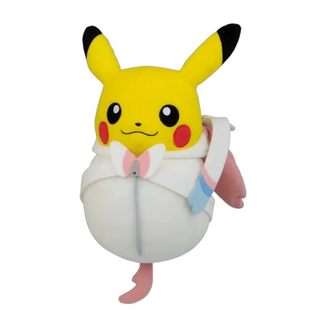 Banpresto 2017 Nebukuro Collection Pikachu in Sylveon Sleeping Bag Large Plush