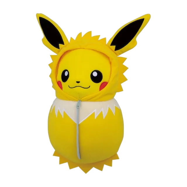 Banpresto 2016 Nebukuro Collection Pikachu in Jolteon Sleeping Bag Large Plush