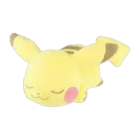 Banpresto 2018 Pokémon Collection Kuji Pikachu & Eevee Pikachu Large Plush
