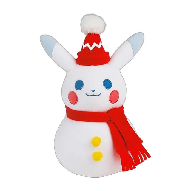 Licensed (Korea) 2020 Snowman Pikachu Plush
