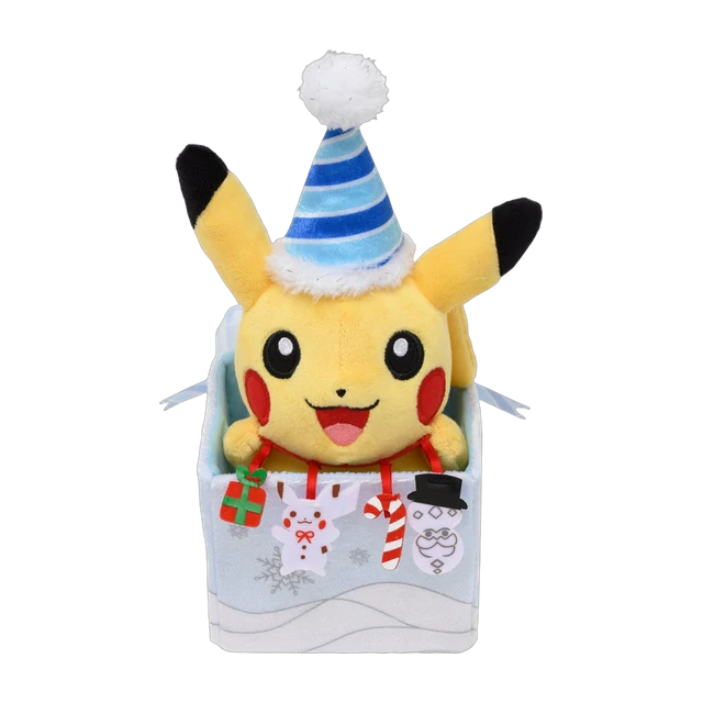 Pokémon Center 2021 Christmas in the Sea Undersea Pikachu Plush