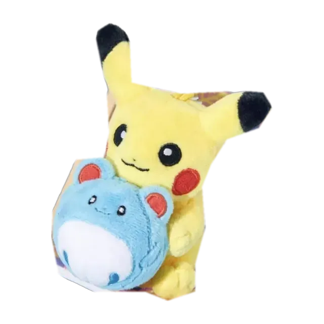 Pokémon Korea 2026 Korea Olive Young × Pokémon Pikachu with Marill Mascot Keychain