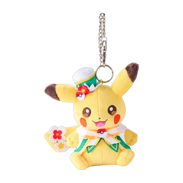 Pokémon 2026 PokéPark Kanto Pikachu Mascot Keychain (Male)