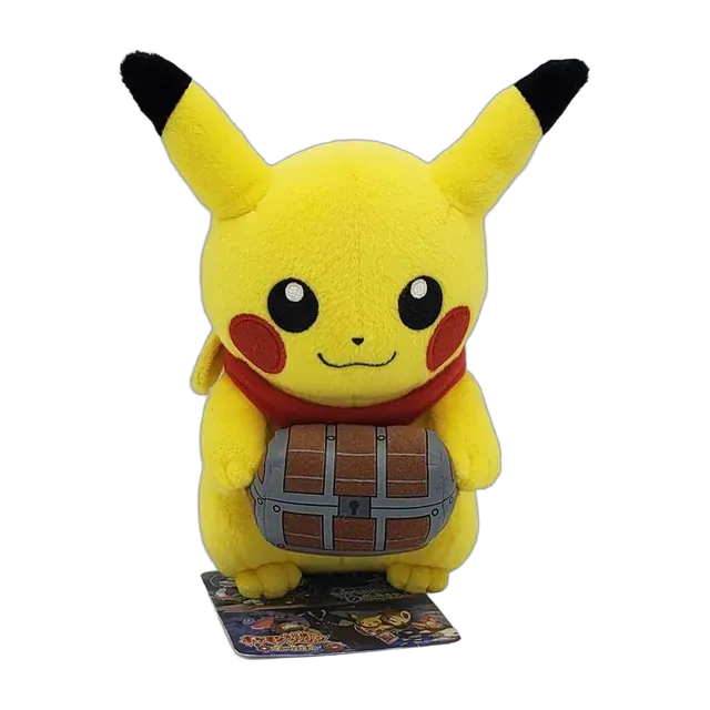 Pokémon Center 2007 Mystery Dungeon Explorers of Time & Darkness Pikachu with Red Scarf Plush