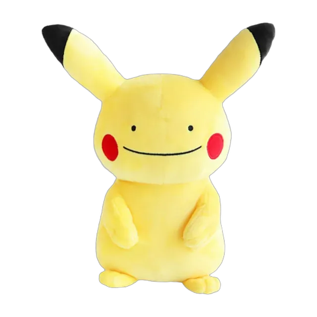 Licensed (Korea) 2025 Ditto Pikachu Plush (Standing Version)