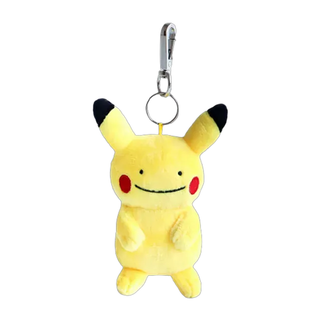 Licensed (Korea) 2025 Ditto Pikachu Mascot Keychain (Small, Standing Version)