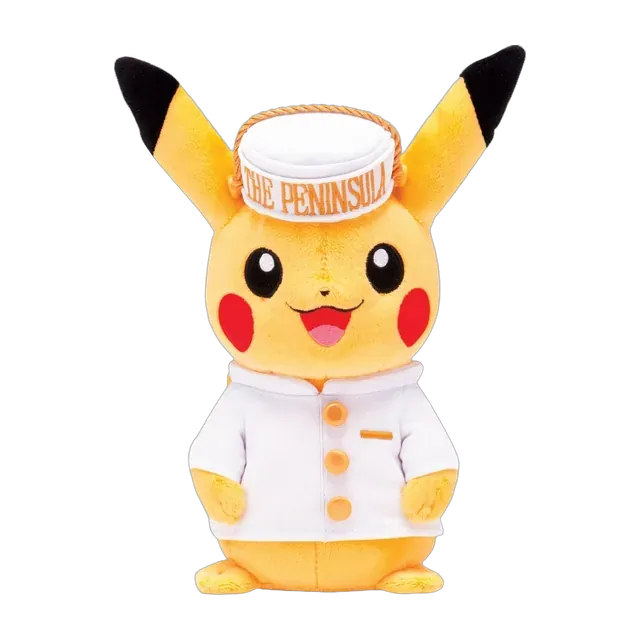 Pokémon 2014 Tokyo The Peninsula Pokémon Hotel Adventure: The Power of Ten Pageboy Pikachu Plush