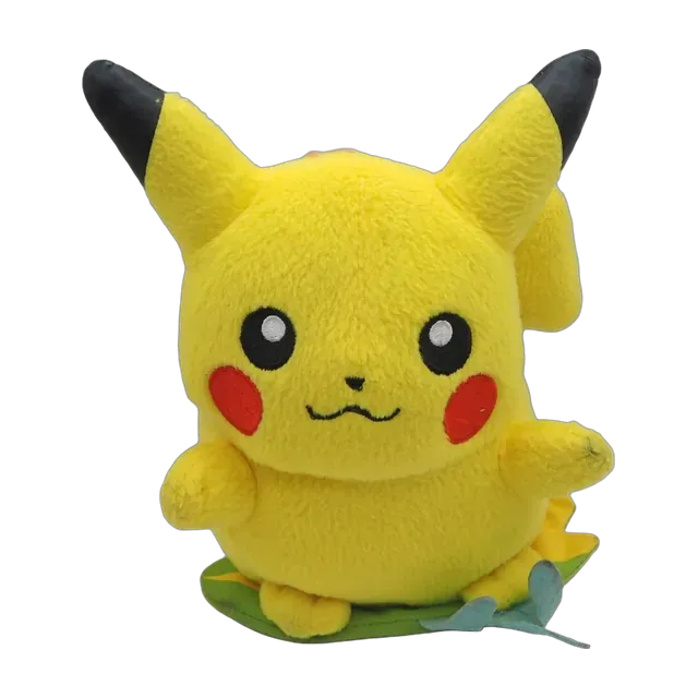 Banpresto 2007 Season Pokémon Marine Style Pikachu Riding a Leaf Plush