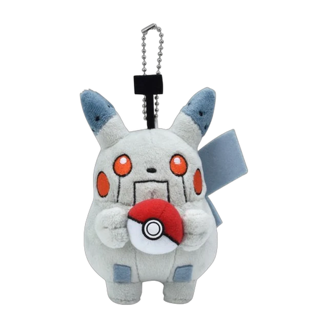 Pokémon Center 2018 Super Nerd's Lab Robo Pikachu Mascot Keychain