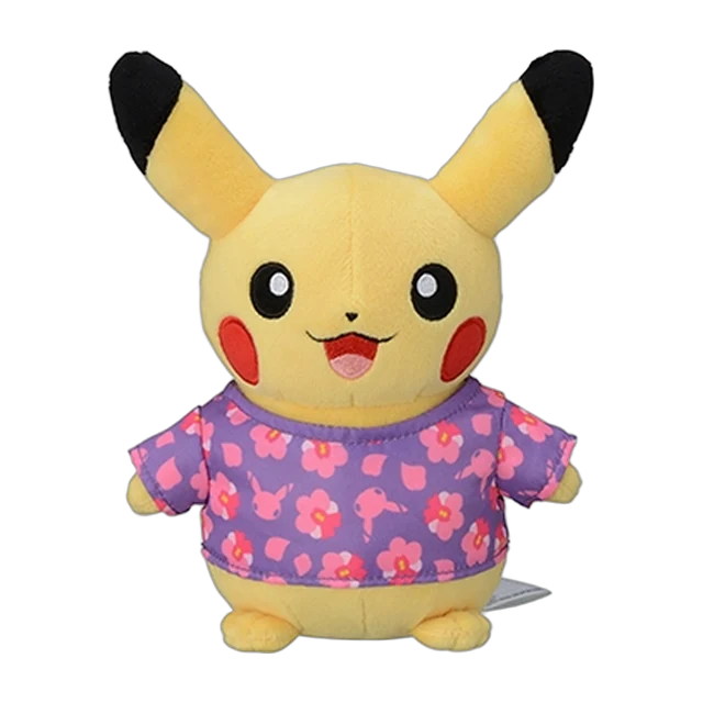 Pokémon 2022 Singapore Pokémon Air Adventures Flower T-shirt Pikachu Plush