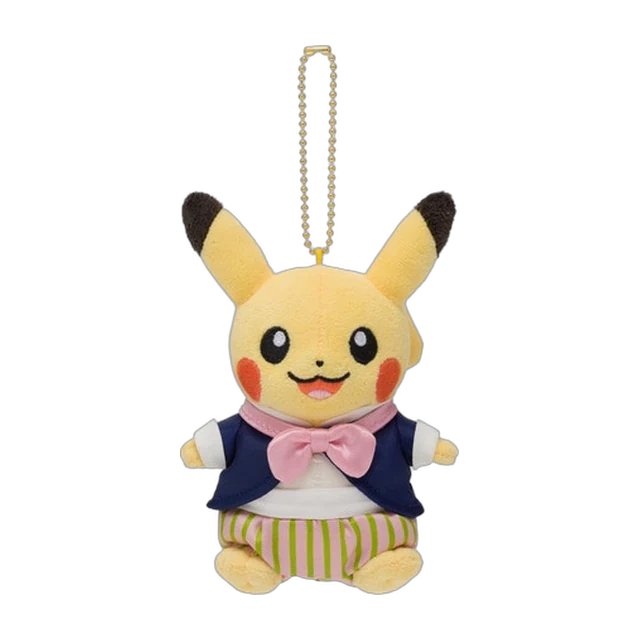 Pokémon Center 2021 Mysterious Tea Party Pikachu Mascot Keychain