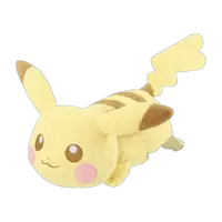 Banpresto 2015 Waku Waku Get Kuji Legendary & Mythical Pokémon Soft Female Pikachu Large Plush