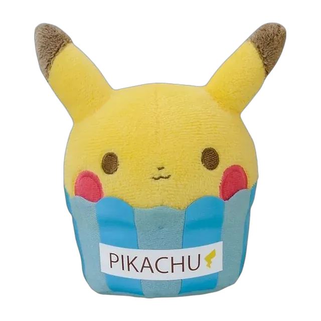 Banpresto 2017 Tea Party Various Sweets Cupcake Pikachu Plush