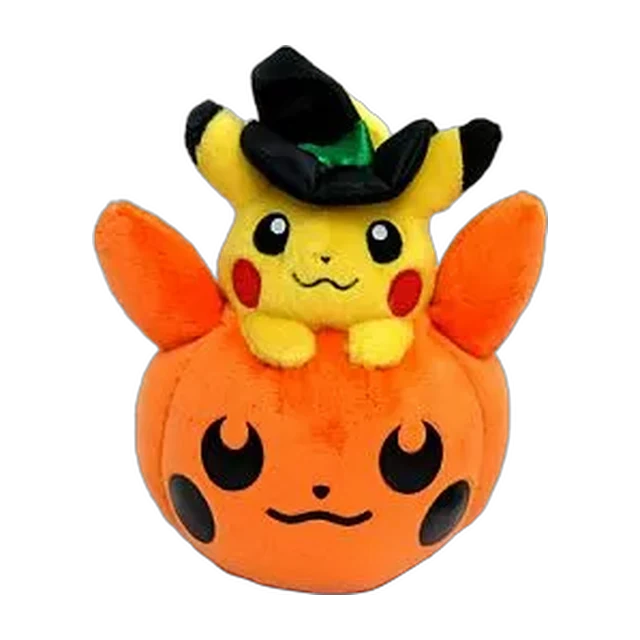 Pokémon Center 2009 Halloween Bikkuri Forest Pumpkin Pikachu Plush