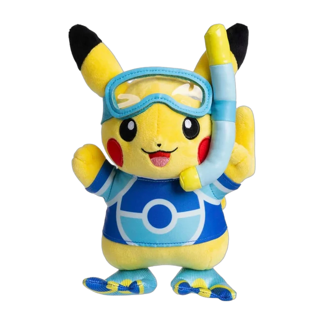 Pokémon World Championships 2024 Honolulu World Championships Snorkeling Pikachu Plush