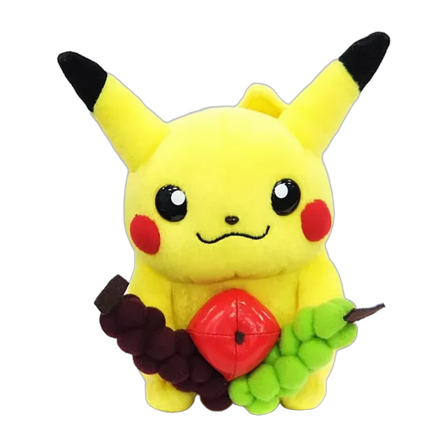 Pokémon Center 2005 Monthly Pikachu October Pikachu With Grapes Plush