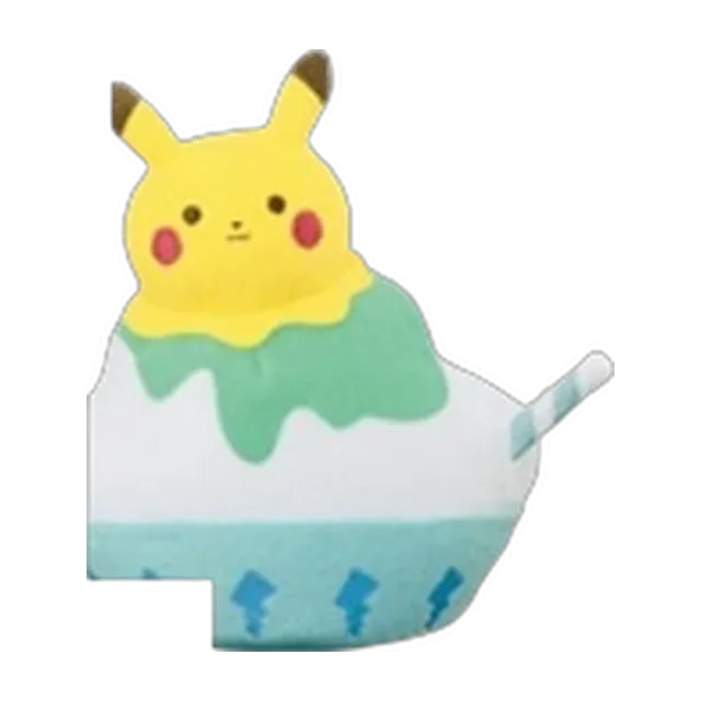 Banpresto 2017 Tea Party Summer Sweets Shaved Ice Pikachu Plush
