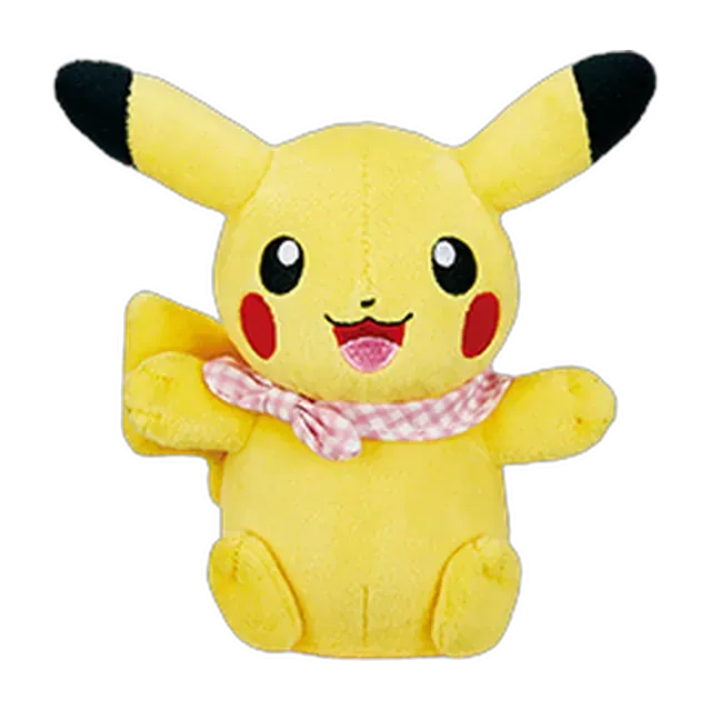 Banpresto 2021 Ichiban Kuji Pokémon anytime Sunny picnic Pikachu with Drawstring Pouch Mascot Keychain