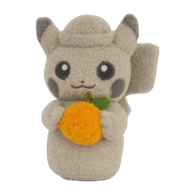 Pokémon Store 2023 Jeju Flying Pikachu Project Dol Hareubang Pikachu Mascot Keychain