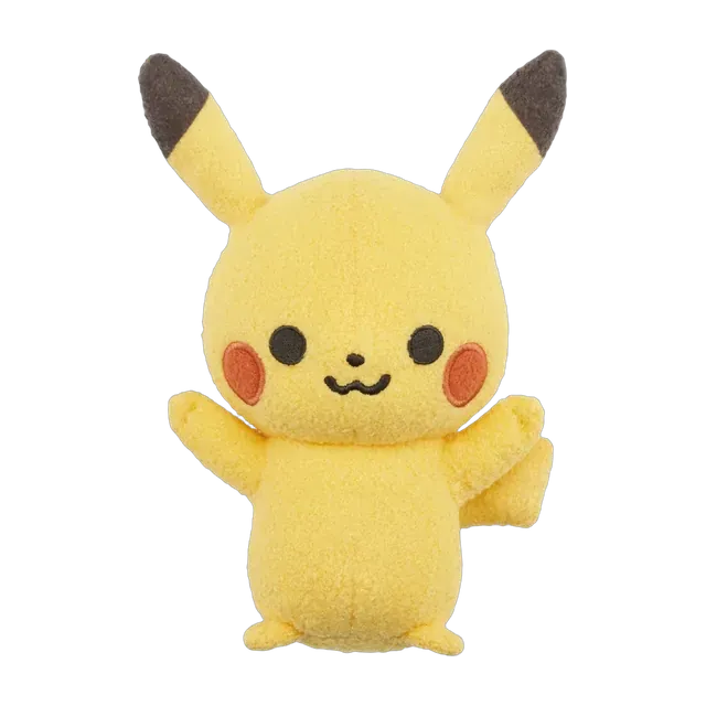 Pokémon 2019 Monpoké My First Fluffy Pikachu Plush