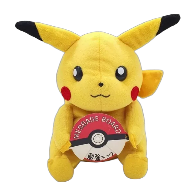 Banpresto 1999 Message Board Pikachu Plush