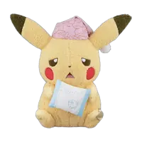 Banpresto 2016 Ichiban Kuji Pikachu and Friends Drowsy Time Sleepy Pikachu Large Plush