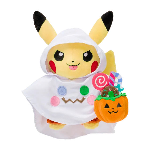 Pokémon Center 2017 Pokémon Halloween Time Spooky Pikachu Plush