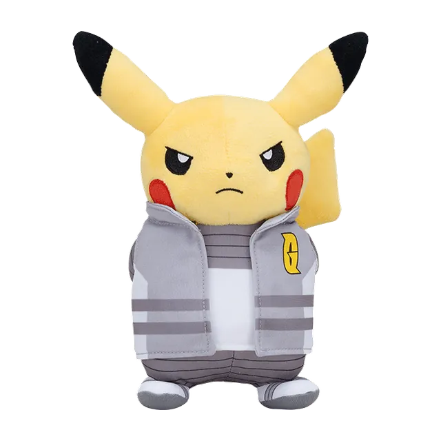 Pokémon Center 2018 Rainbow Rocket Team Galactic Cyrus Pikachu Plush