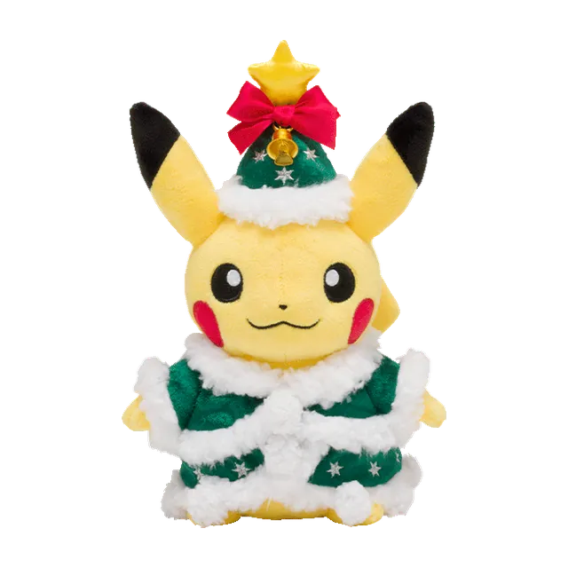 Pokémon Center 2017 Christmas Hide And Seek In Winter Pikachu Plush