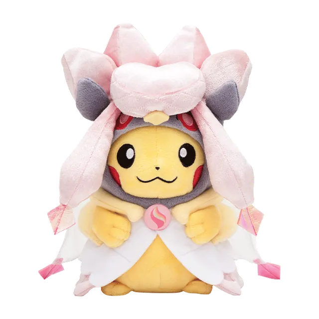 Pokémon Center 2016 Poncho Pikachu #2 Mega Diancie Pikachu Plush