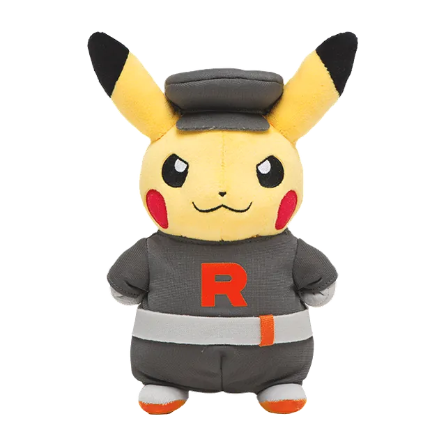 Pokémon Center 2016 Secret Teams #1 Team Rocket Pikachu Plush