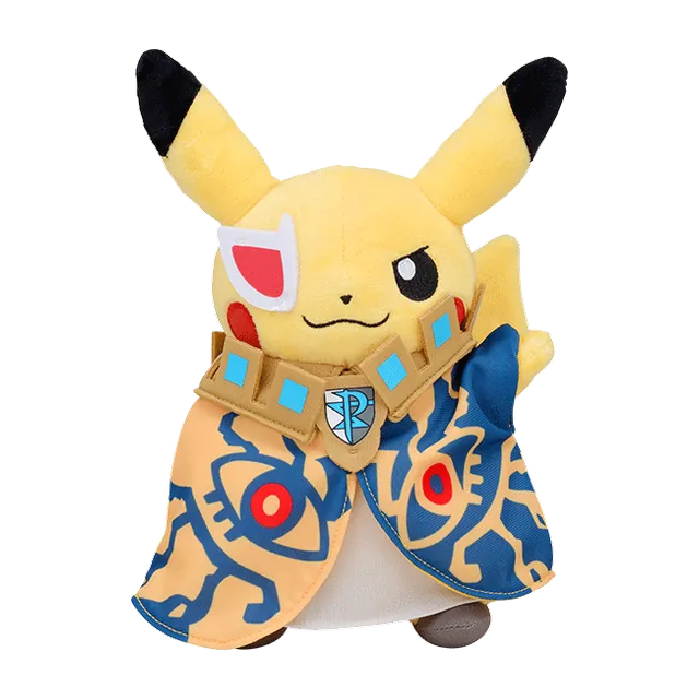 Pokémon Center 2018 Rainbow Rocket Team Plasma Ghetsis Pikachu Plush