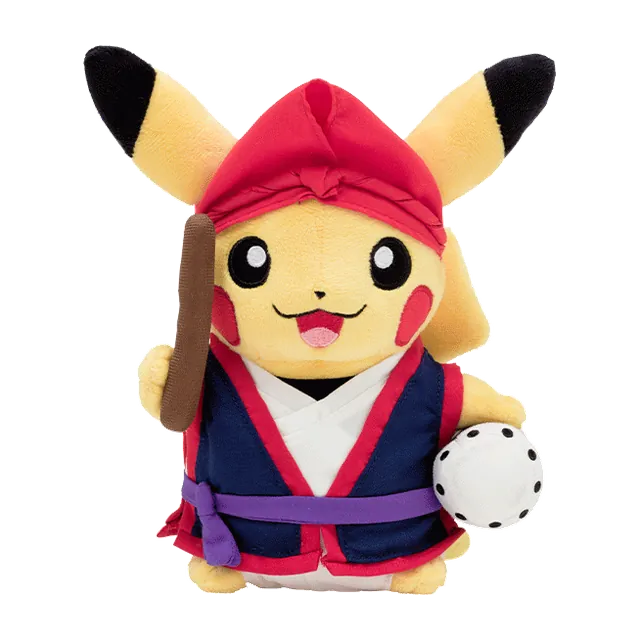 Pokémon Center 2022 Okinawa Grand Opening Eisa Pikachu Plush