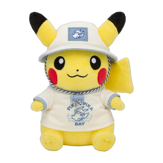 Pokémon Center 2024 Tokyo Bay Grand Re-Opening Pikachu With Bucket Hat Plush