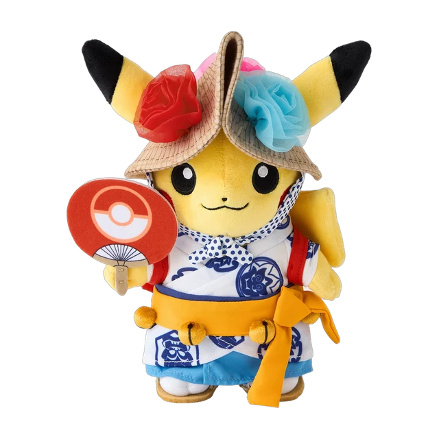 Pokémon Center 2025 Tohoku Grand Re-Opening Nebuta Festival Pikachu Plush