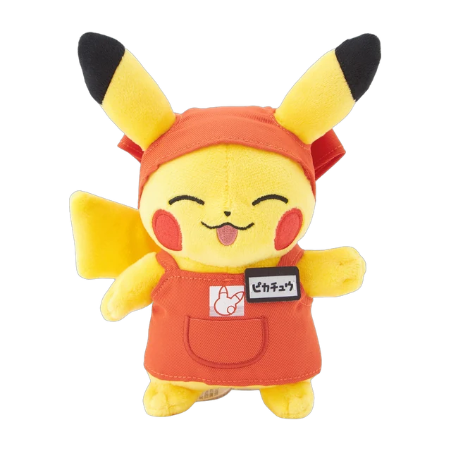 Pokémon Center 2025 Pika Pika Mart Shop Clerk Pikachu Plush