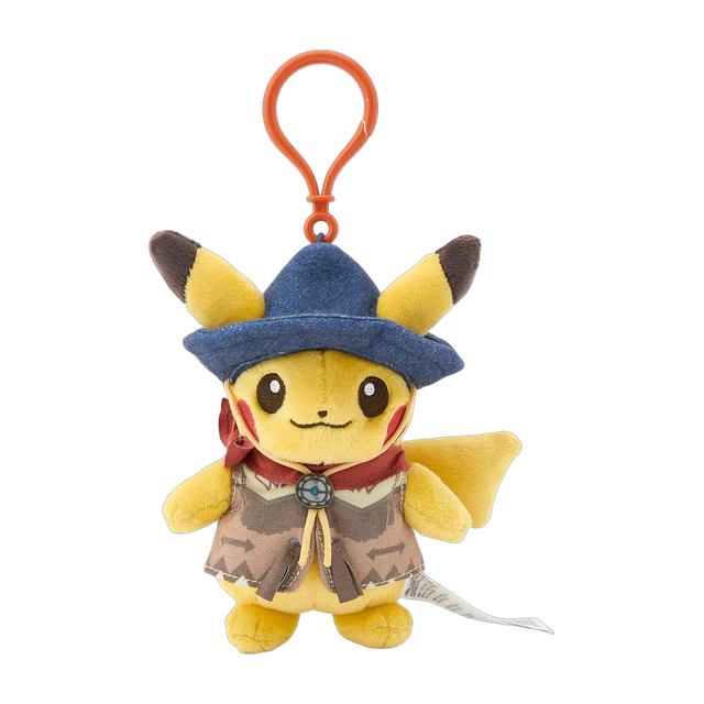 Pokémon Center 2025 Run Run! Desert Pikachu Mascot Keychain