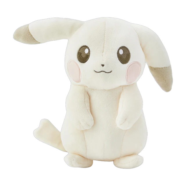 Pokémon Center 2026 Pokémon Pokopia Light Color Pikachu Plush