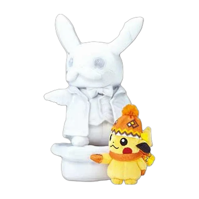 Pokémon Center 2016 Sapporo Renewal Opening Snow Festival William S. Clark Pikachu Snow Sculpture Plush