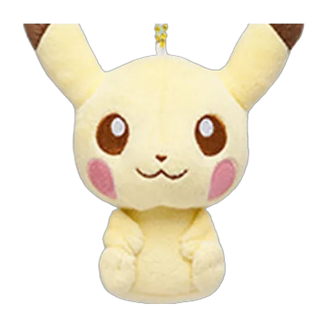 Pokémon Center 2016 Pokémon Petit Pastel #1 Pikachu Mascot Keychain