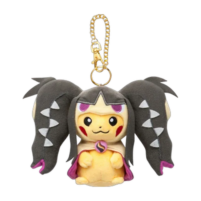 Pokémon Center 2016 Poncho Pikachu #2 Mega Mawile Pikachu Mascot Keychain